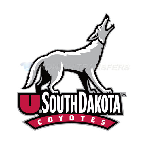 South Dakota Coyotes Iron-on Stickers (Heat Transfers)NO.6208